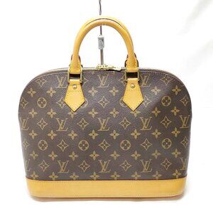 Authentic Louis Vuitton Alma Brown Monogram Hand Bag mn533-021826